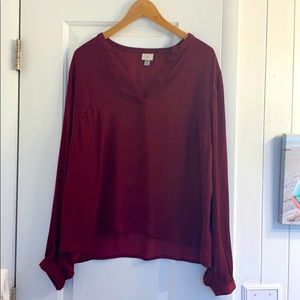 Garnet blouse by a new day.